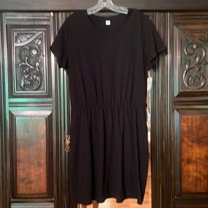 Old navy black knit dress/coverup